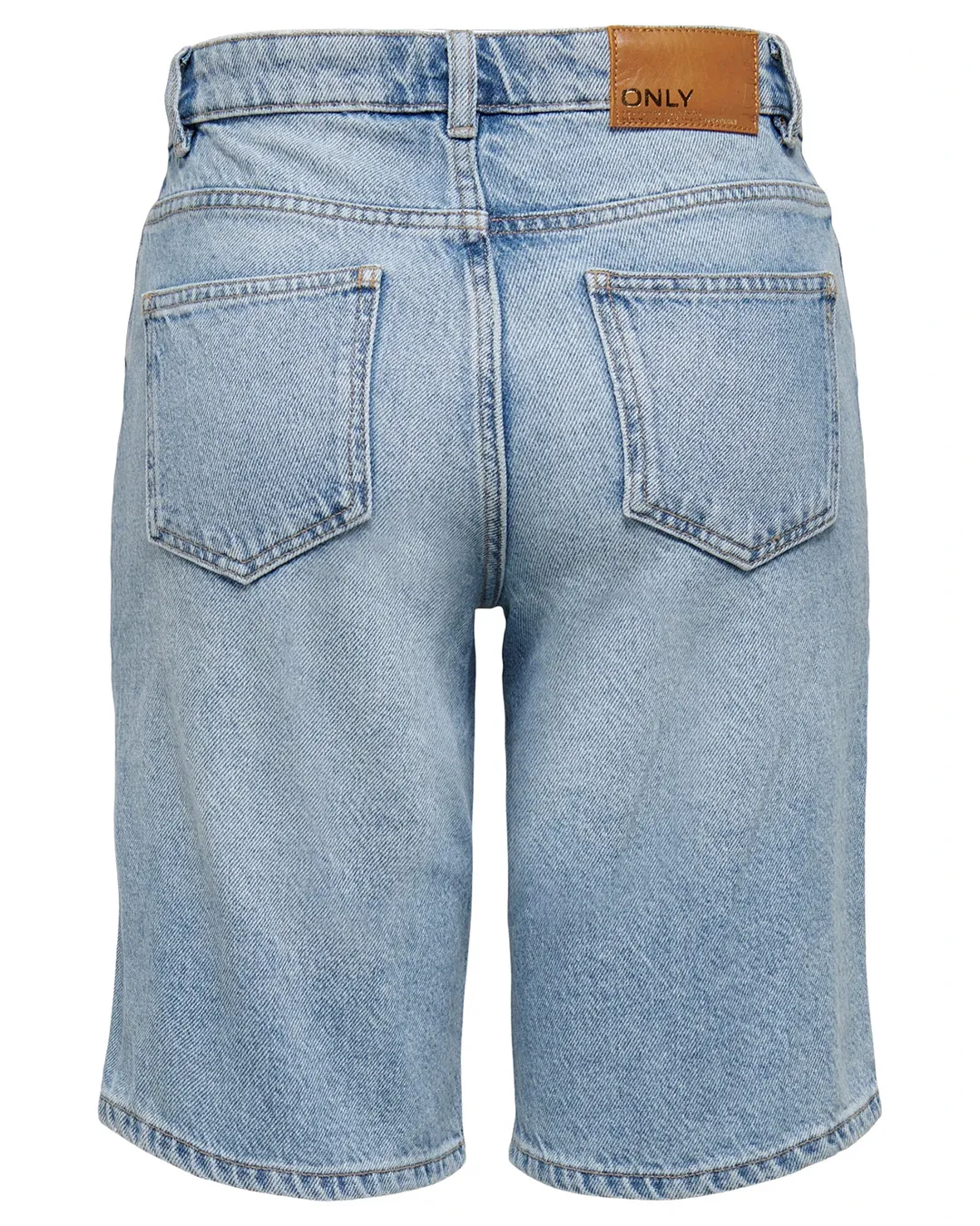 ONLY Women's High Waist Regular Fit Denim Shorts - Image 5