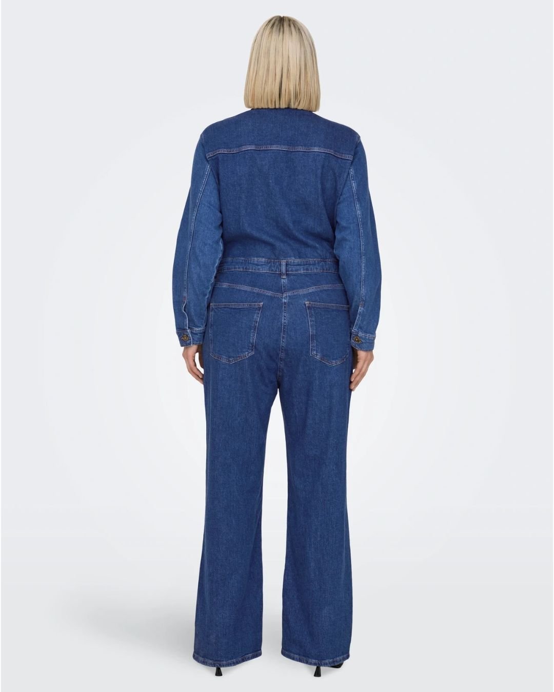Women Jumpsuit Dark Blue Plus Size.