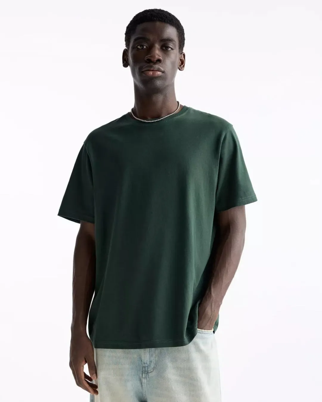 Castleton Green Wash Blank Cotton Tee 200 GSM Premium